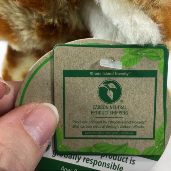 New EARTH SAFE BUDDIES GIRAFFE 11” Stuffed Animal Plush Toy (Ages 0+) Toddler - Picture 9 of 14